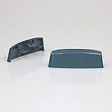 Wasserschlitzkappen Standard Weiss RAL 9016- Braun RAL8019 - Anthrazit RAL7016 - Schwarz RAL9005 für Schlitzfräsungen von 25-29 x 5mm, 30 Stück (Anthrazit RAL7016)