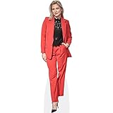 Celebrity Cutouts Valentina Pahde (Red Suit) Pappaufsteller M