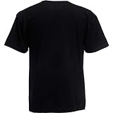 Fruit of the Loom Herren T-Shirt Valueweight V-Neck T 61-066-0 Black XXL
