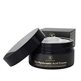 Bio Hyaluronsäure Creme – Hochkonzentriert - 100ml – Vegan – 3-fach Hyaluron Anti Falten Creme Damen mit Aloe Vera – Anti Aging Creme Frauen - Gesichtscreme Damen - Tagescreme Made in Germany