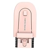 Gazechimp Mini Bügeleisen, Dampfbügeleisen mit Ceramic Soleplate, Tragbar Reisebugeleisen, Hitzekratzfeste, Elektrisches Dampf Bügeleisen mit Intelligente Temperaturregelung, ohne Dampf, 250W