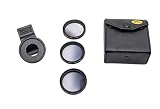 SYSTEM-S ND Linse Set Neutraldichte Übergang Filter Graufilter mit Clip Tasche Schw