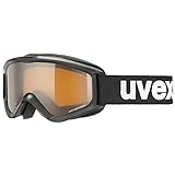 uvex Unisex Jugend, speedy pro Skibrille, black,