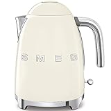 Smeg KLF03CREU Wasserkocher, 1,7 l, 2400 W, cremefarb