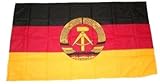 Fahne Stockflagge DDR NEU 30 x 45 cm Flagg