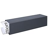 MOCAVI ZF 1 Zeitungsrolle anthrazitgrau, modernes Design-Zeitungsfach, RAL 7016, grau, Zeitungsbox eckig