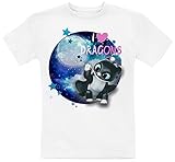 DRACHENZÄHMEN LEICHT GEMACHT Moonlight Frauen T-Shirt weiß 152