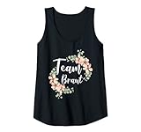 Damen Team Braut Bride Brautjungfern JGA Party Hochzeit Geschenk Tank Top