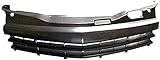 GEUKO Abs Auto Front Kühlergitter Für Opel Astra H Gtc 3 Doors 2005-2009, Frontstoßstange Kühlergrill Zubehör Sport Grille Leisten Blenden, Frontgrill Dekorationsgarnitur Z