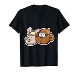 Der Affe und die Maus Super Cute Animals Comic Kids T-S