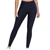 Damen Scrunch Butt Leggings Einfarbig Push Up Po Butt Lift Tik Tok Leggings mit Taschen High Waist Lang Sporthose Yoga Pants Sexy Anti-Cellulite Yogahosen Hose Workout Fitness Jogging