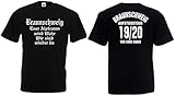 Braunschweig Herren Aufstiegstour 2020 Ultras T-Shirt Schwarz XXL