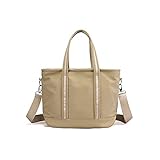 Gvbkscnjgjhk Handtaschen & Umhängetaschen Damen Geldbörsen Crossbody Taschen für Frauen Messenger Bag Schulter Tote Nylon Handtaschen Geldbörsen Frauen Handtaschen (Color : Khaki)