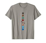 Planet Venus Saturn Erde Sonne Neptun Weltraumstern Astronaut T-S