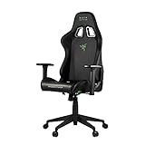 Razer TAROK Essentials - Razer Edition Gaming Chair by Zen Gaming Stuhl, Schwarz/Grün, REZ-0001, 70 x 54 x 136 cm (B x T x H)