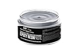 Epoxidharz Epoxy Pigment Farbpaste FENSTERGRAU GREY ca. RAL 7040 Profi Hochpigmentierte Paste für Epoxidharz Epoxy Resin Polyurethan Kunstharz Resin Art (80 Gramm)