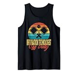 Information Technologist Off Duty Pickleball Ruhestand Tank Top