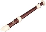 Yamaha Recorder, Soprano, Baroque Fingering, Simulated Rosewood, w