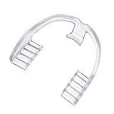 Mundschutz für Zähneknirschen, 4 Stück Zahnschutz bei Bruxismus, Klatschen, TMJ, Schnarchen, kein Farbzusatz,