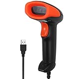 Barcode Scanner Kabelgebundener 1D 2D USB Barcode Leser QR Handheld Barcode Scanner für Supermarkt Mobile Payment Lag