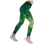 MARTINSHARK St. Patrick's Day Digital Bedruckte Modeunterteile für Damen, sportliche Yogahosen Jumpsuit Hosenanzug Damen S