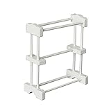lamta1k Puppenhaus Handtuchhalter,1/12 Puppenhaus Holz stehender Handtuch Trockner Rack Micro Badmöbel Dek