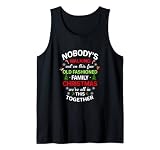 Xmas Nobodys Walking Out On This Old Fashioned Christmas Tank Top