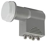 Axing SCO 4-10 Universal Quattro-LNB für SAT-Multischalter digital, mit Wetterschutz 10.7-12.75 GH