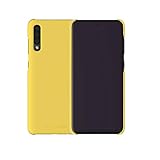 Samsung Galaxy A70 Gelb Hülle Offizielle Samsung Hard Yellow Case für Galaxy A70 - Slim Protective Soft Touch Smooth Yellow C
