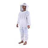 COHU Professionelle Imkerjacke, Imkeranzug, Weiß für Damen Imker H