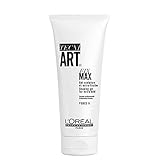 L'Oréal Professionnel Paris Tecni.ART Fix Max, strukturierendes Gel für ultrastarken Halt, glatt & wild, ohne Rückstände, 200