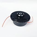 Rasenmäher Teile Universal-String-Trimmer-Kopf-Ersatz-Bump-Feed-Gras-Trimmer-Schneidkopf mit 10-mm-Schraube für Gartenrasenmäher Rasenmäher T