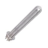 Wasserheizelement, Wasserheizelement elektrisch für Säure-Basen-Tanks für Wassertanks für Öltanks für Salpeter-Tanks(12KW)
