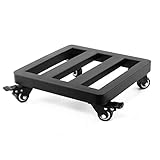 Pflanzenablage Trolley Rolling Pflanzerwagen Metall Pflanze Ständer Mit Rädern Heavy Duty Rechteckige Pflanze Roller Eisen Blume Topfhalter Indoor Outdoor Blume Topf Trolley
