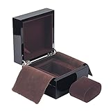 YUXI8541NO Uhrenbox Schwarze High-End-Uhrenbox-Watch-Display-Square-Aufbewahrungsbox, 13,5x13.5x9 cm Uhrenk