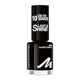 Manhattan Last und Shine Nagellack, Nr.790 Black is Back, 8