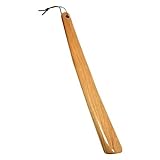 SUPVOX Schuhlöffel aus Holz mit langem Griff für Damen und Herren (Burlywood)