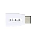 Incipio Super Slim Lade & Synchronisations Adapter (USB-C auf USB 3.0) für z.B. Apple MacBook (ab 09/2015), OnePlus3T, Samsung Galaxy A3/A5 (2017), Huawei P9, Google Pixel - PW-249-WHT