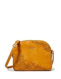 Desigual Womens Accessories PU Across Body Bag, Yellow, U