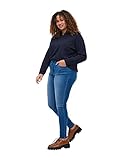 Zizzi Amy Damen Jeans Super Slim Jeanshose Stretch Hose Große Größen 50 / 78 cm B