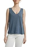 ESPRIT Collection Damen 041EO1K308 T-Shirt, 424/GREY Blue 5, XL