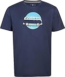 Elkline Herren T-Shirt Stimmt Alles VW-Bulli Print 1041195, Farbe:darkblue, Größe:3XL