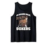 #1 Boxer-Regel Man kann nie zu viele Boxer haben Boxer Hunde Tank Top