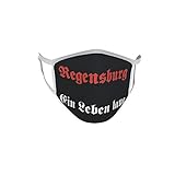 U24 Behelfsmaske Mund-Nasen-Schutz Stoffmaske Maske Regensburg EIN Leben lang
