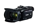 Canon 3667C003 LEGRIA HF G50 Camcorder (4K, Lichtstärke F1.8 – 2.8, Bildstabilisator, klappbarer elektronischer Sucher, 3-Zoll-Touchscreen-LCD, Zeitlupe / Zeitraffer, Integrierter ND-Filter), schw