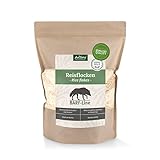 AniForte Barf Zusatz Hund Reisflocken 1kg - Naturprodukt, Barf Hundefutter, glutenfrei, Flocken für Hunde ohne künstliche Zusätze, 100% Natur Hundeflocken, Flockenfutter, Reisflocken H