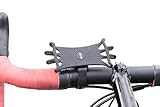 jayuu Handyhalterung Fahrrad, Universal Motorrad Handy Halterung Silikon, Fahrradhalterung 360 Grad drehbar, Smartphone Halterung für Rennrad, Motorrad & Roller, für 4,5-7,0 Zoll Smartp