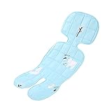 Ruankenshop Universal Sitzauflage FüR Kinderwagen, Buggy, Kindersitz Kinderwagen Einlage Sommer Kühlung Matte Kissen Für Kinderwagen Auto Sitz Light B