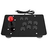 Demeras Arcade Rocker Spiel Joystick 8 Tasten USB Arcade Rocker Controller für PC-Computersp