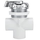 fuwinkr Doppelloch-Konverter, professioneller sicherer Pool-Wasserumsteller für Poolzubehör für W